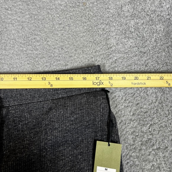 Goodfellow Knit Shorts Mens Medium Gray New Drawstring Relaxed 8.5 Inseam - Picture 4 of 9